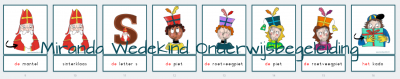 woordkaarten sint1a