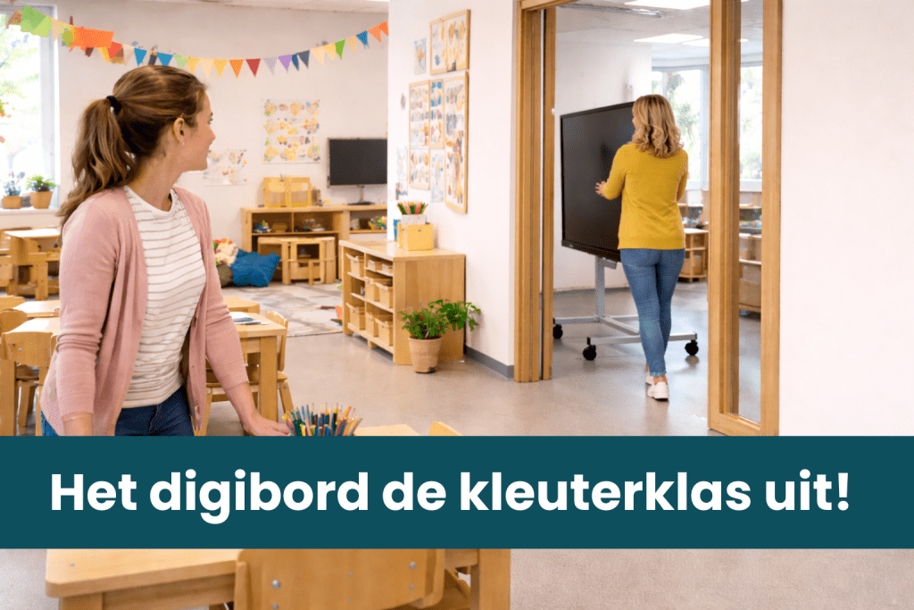 Het digibord de kleuterklas uit! Het digibord de kleuterklas uit!